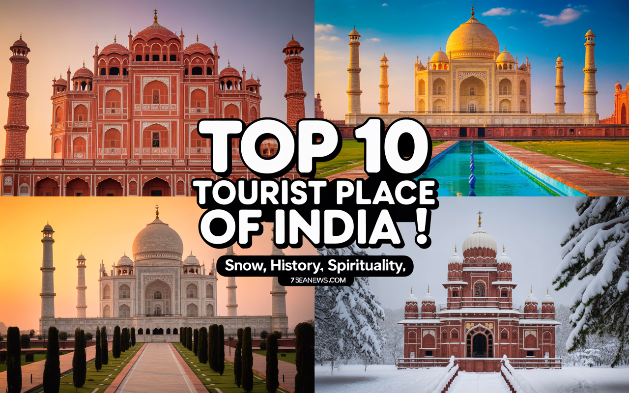 भारत की 10 सबसे खूबसूरत जगहें